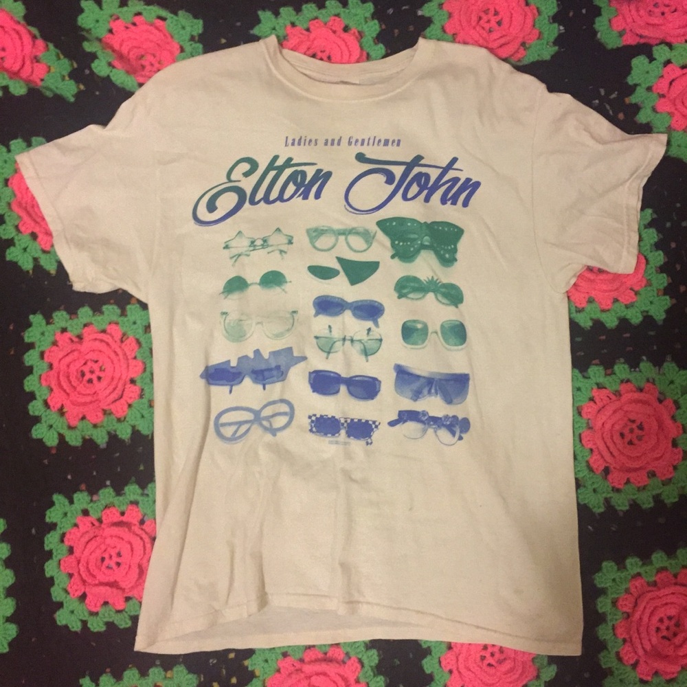 2015 Elton John Ladies and Gentlemen T-shirt